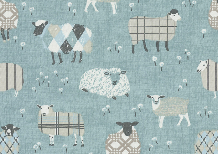 Baa Baa, Duckegg - Made to Measure Curtains - Image 8
